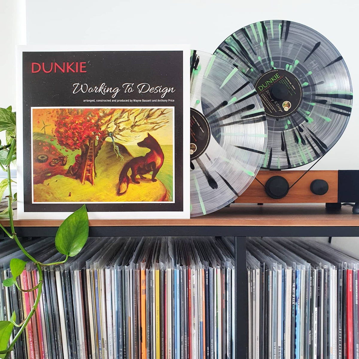 Dunkie - Working To Design - BROKEN 8 RECORDS