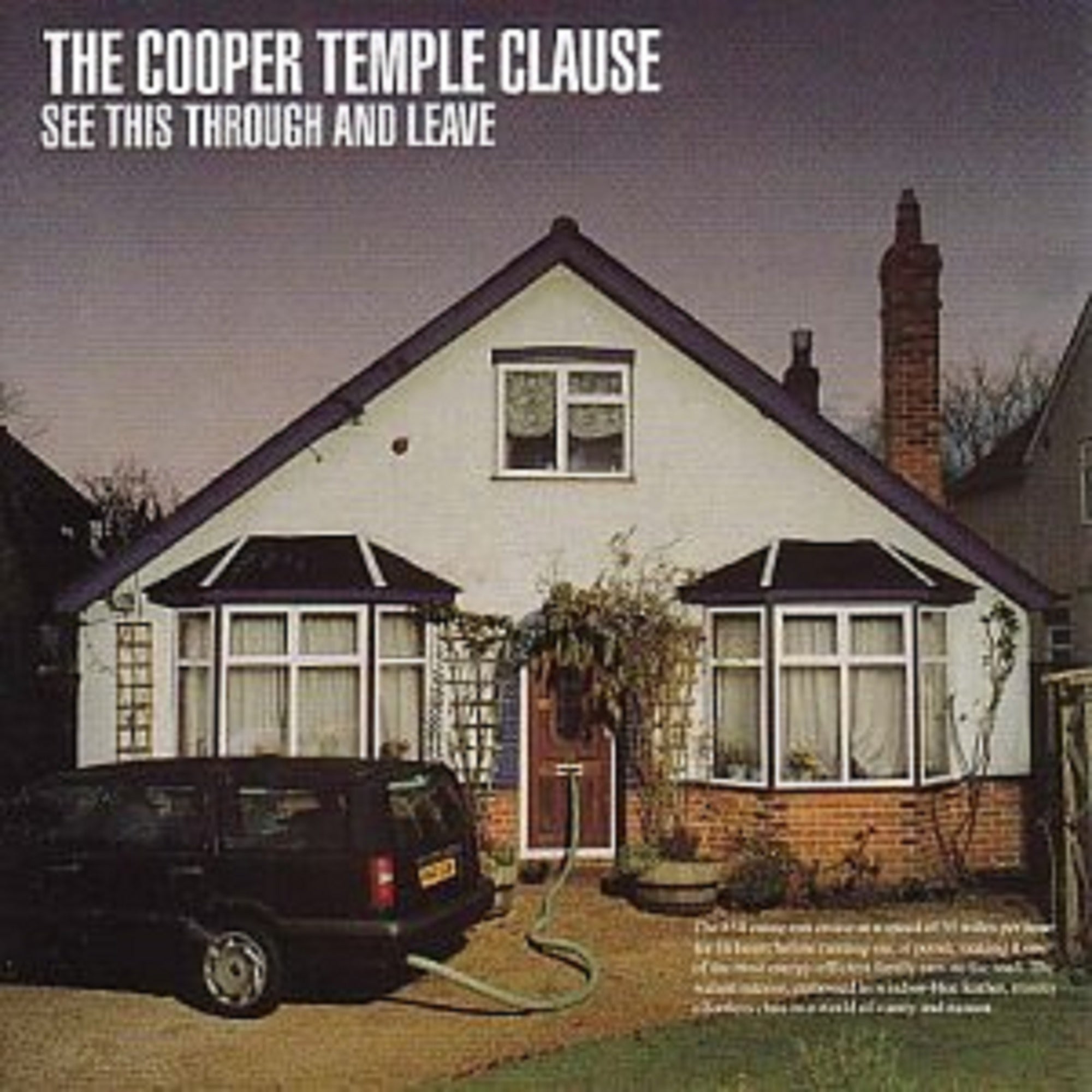 The Cooper Temple Clause - See This Through and Leave - BROKEN 8 RECORDS