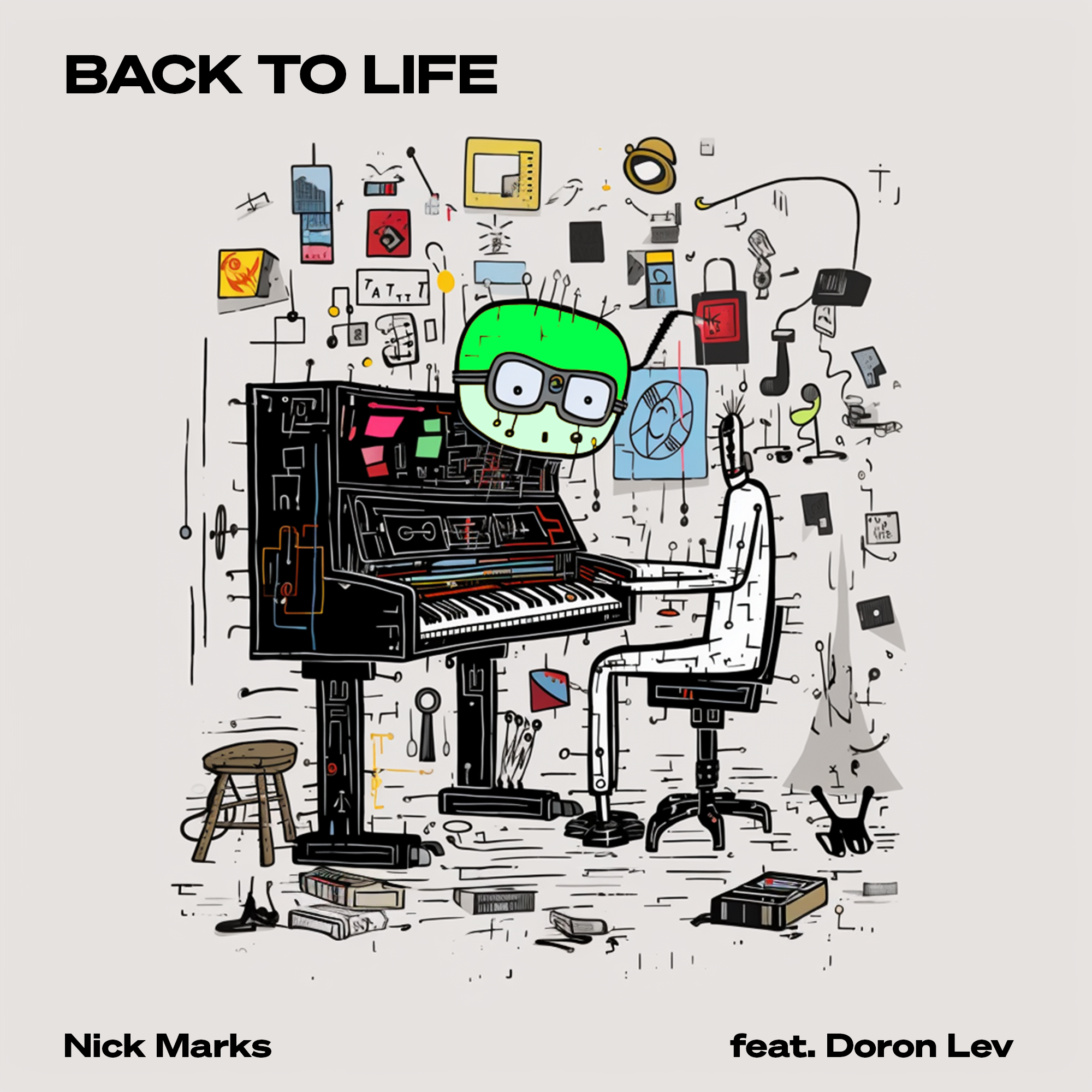 Composer and pianist Nick Marks kicks off the new year with stellar single ‘Back To Life’