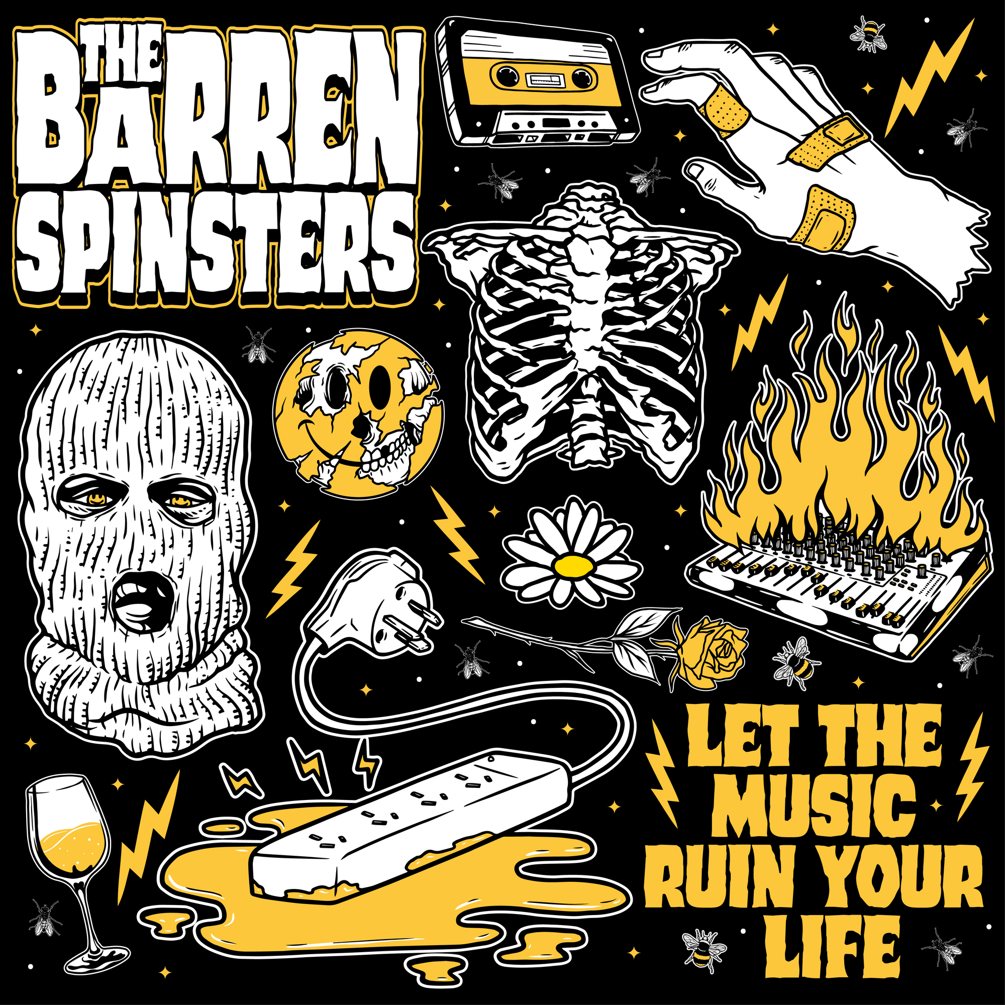 The Barren Spinsters return with their raucous second album 'Let the Music Ruin Your Life'