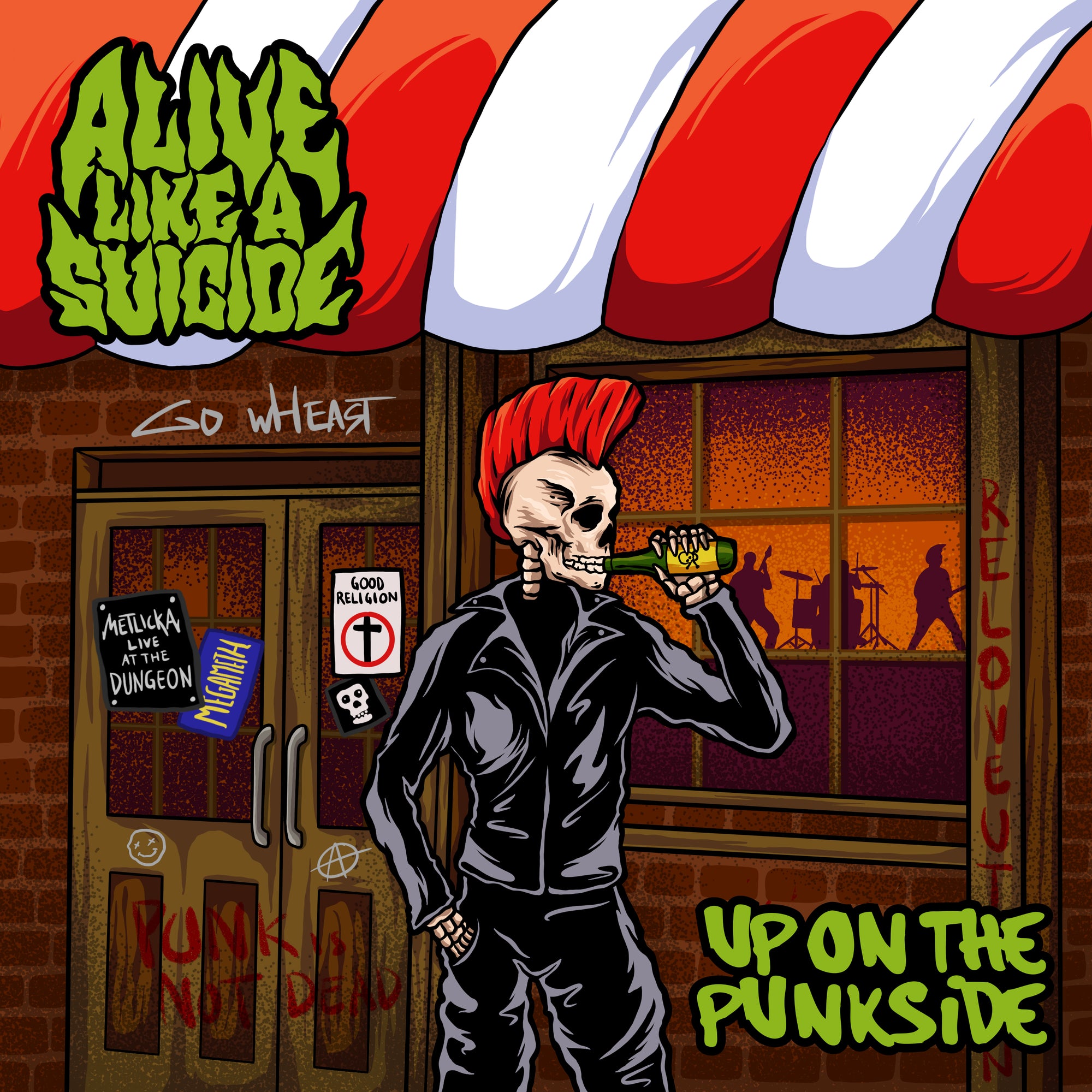 Alive Like A Suicide – ‘Up On the Punkside’