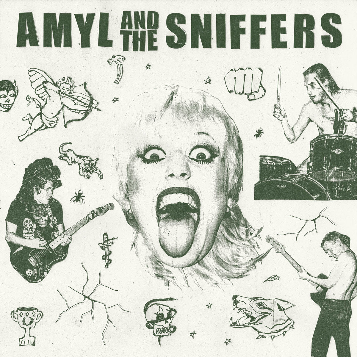 Amyl &amp; The Sniffers - Amyl &amp; The Sniffers - BROKEN 8 RECORDS