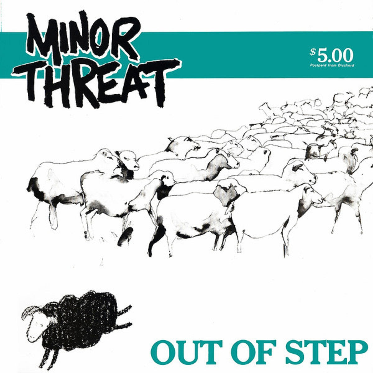 Minor Threat - Out of Step - BROKEN 8 RECORDS